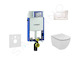 Geberit Kombifix - Set předstěnové instalace, klozetu a sedátka Ideal Standard Tesi, tlačítka Sigma30, bílá/chrom 110.302.00.5 N