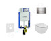 Geberit Kombifix - Set předstěnové instalace, klozetu a sedátka Ideal Standard Tesi, tlačítka Sigma30, chrom 110.302.00.5 NF6