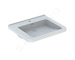Geberit Selnova Comfort - Umyvadlo bezbariérové, 55x53 cm, s přepadem, otvor pro baterii, bílá 500.785.00.7