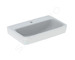 Geberit Selnova Compact - Umyvadlo 65x40 cm, bez přepadu, otvor pro baterii, bílá 501.891.00.7