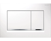 Geberit Sigma20 - Ovládací tlačítko splachování, bílá/chrom 115.883.KJ.1