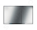 Geberit Sigma60 - Ovládací tlačítko splachování, kartáčovaný chrom 115.640.GH.1