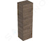 Geberit Smyle Square - Skříňka vysoká 118x36 cm, ořech 500.361.JR.1