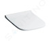 Geberit Smyle Square - WC sedátko, softclose, bílá 500.237.01.1