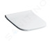 Geberit Smyle Square - WC sedátko, softclose, bílá 500.240.01.1