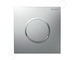 Geberit Splachovací systémy - Ovládání splachování pisoáru, easy to clean, matný chrom 116.015.JQ.1