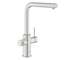 Grohe Blue Pure - Dřezová baterie Minta s filtrační funkcí a výsuvnou koncovkou, supersteel 30601DC0
