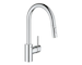 Grohe Concetto - Dřezová baterie s výsuvnou sprškou, chrom 31483002
