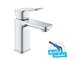 Grohe Dice - Umyvadlová baterie s výpustí Push-Open, studený start, chrom 1018610000