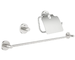 Grohe Essentials - Sada doplňků do koupelny 3 v 1, supersteel 40775DC1