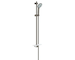 Grohe Euphoria - Sada sprchové hlavice Massage 110, tyče a hadice, 3 proudy, kartáčovaný tmavý grafit 27226AL1