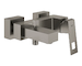 Grohe Eurocube - Vanová baterie, kartáčovaný Hard Graphite 23140AL0
