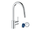 Grohe Feel - Dřezová baterie s výsuvnou sprškou, chrom 31486001