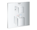 Grohe Grohtherm Cube - Termostatická baterie pod omítku pro 2 spotřebiče, chrom 24155000