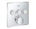 Grohe Grohtherm SmartControl - Termostatická baterie pod omítku, 3 ventily, chrom 29126000