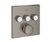 Grohe Grohtherm SmartControl - Termostatická baterie pod omítku, 3 ventily, kartáčovaný Hard Graphite 29126AL0