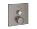 Grohe Grohtherm SmartControl - Termostatická sprchová baterie pod omítku s 1 ventilem, kartáčovaný Hard Graphite 29123AL0