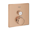 Grohe Grohtherm SmartControl - Termostatická sprchová baterie pod omítku s 1 ventilem, kartáčovaný Warm Sunset 29123DL0