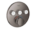Grohe Grohtherm SmartControl - Termostatická sprchová podomítková baterie, 3 ventily, Hard Graphite 29121A00