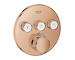 Grohe Grohtherm SmartControl - Termostatická sprchová podomítková baterie, 3 ventily, Warm Sunset 29121DA0