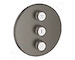 Grohe Grohtherm SmartControl - Třícestný ovladač pod omítku, kartáčovaný Hard Graphite 29122AL0