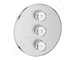 Grohe Grohtherm SmartControl - Třícestný ovladač pod omítku, supersteel 29122DC0