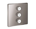 Grohe Grohtherm SmartControl - Ventil pod omítku pro 3 spotřebiče, Hard Graphite 29127A00