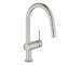 Grohe MintaTouch - Elektronická dřezová baterie s výsuvnou sprškou, supersteel 31358DC2