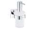 Grohe QuickFix Start Cube - Dávkovač mýdla s držákem, sklo/chrom 41098000