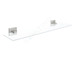 Grohe QuickFix Start Cube - Polička, délka 53 cm, sklo/supersteel 41109DC0