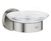 Grohe QuickFix Start - Mýdlenka s držákem, sklo/supersteel 41193DC0
