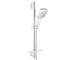 Grohe Rainshower SmartActive Cube - Sada sprchové hlavice 130 9,5 l/min, 3 proudy, tyče 60 cm a hadice, chrom 26584000