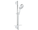 Grohe Rainshower SmartActive - Sada sprchové hlavice 130, 3 proudy, tyče 60 cm a hadice, chrom 26546000