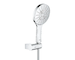 Grohe Rainshower SmartActive - Sada sprchové hlavice 130 9,5 l/min, 3 proudy, držáku a hadice, chrom 26580000