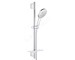 Grohe Rainshower SmartActive - Sada sprchové hlavice 130 9,5 l/min, 3 proudy, tyče 60 cm a hadice, chrom 26575000