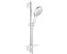 Grohe Rainshower SmartActive - Sada sprchové hlavice 150 9,5 l/min, 3 proudy, tyče 60 cm a hadice, chrom 26592000