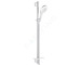 Grohe Rainshower SmartActive - Sada sprchové hlavice 150 9,5 l/min, 3 proudy, tyče 90 cm a hadice, měsíční bílá 26594LS0