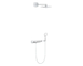 Grohe Rainshower SmartControl - Sprchový set Duo pod omítku s termostatem, 36 cm, chrom 26443000