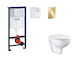 Grohe Rapid SL - Set předstěnové instalace, klozetu, sedátka SoftClose a tlačítka Arena Cosmopolitan S, Cool Sunrise SANI11BB412
