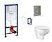 Grohe Rapid SL - Set předstěnové instalace, klozetu, sedátka SoftClose, tlačítka Skate Cosmopolitan a sady pro vhazování tablet,