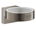 Grohe Selection - Držák skleničky/mýdelníku, kartáčovaný Hard Graphite 41027AL0
