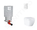Grohe Uniset - Set předstěnové instalace, klozetu, sedátka SoftClose a tlačítka Skate Cosmopolitan, Triple Vortex, alpská bílá S