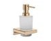 Hansgrohe AddStoris - Dávkovač mýdla s držákem, matné sklo/kartáčovaný bronz 41745140