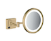 Hansgrohe AddStoris - Kosmetické nástěnné zrcátko s LED osvětlením, kartáčovaný bronz 41790140