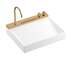Hansgrohe Avalegra - Umyvadlo 58x48 cm, s termostatickou baterií a sprškou, 2 proudy, bez přepadu, kartáčovaný bronz 22472140