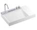 Hansgrohe Avalegra - Umyvadlo 78x48 cm, s termostatickou baterií a sprškou, 2 proudy, bez přepadu, chrom 22473000