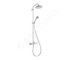 Hansgrohe Croma 220 - Sprchový set Showerpipe s termostatem, 22 cm, 4 proudy, EcoSmart 9 l/min, chrom 27188000