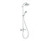 Hansgrohe Croma 220 - Sprchový set Showerpipe s termostatem, 22 cm, 4 proudy, EcoSmart 9 l/min, chrom 27188000