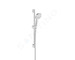 Hansgrohe Croma Select E - Set sprchové hlavice, 3 proudy, tyče a hadice, EcoSmart 9 l/min, bílá/chrom 26581400