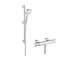 Hansgrohe Croma Select E - Sprchový set Vario s termostatem, 3 proudy, sprchová tyč 65 cm, bílá/chrom 27081400